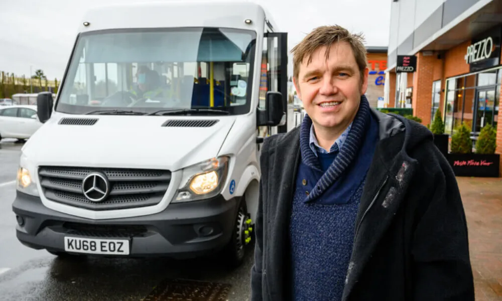 Mayor Dr Nik Johnson: ‘I am absolutely committed to improving buses. They are the lifeblood of our community. But we also need your help. The more frequently you use the buses, the more commercially viable they become, and we can reduce our subsidies’.