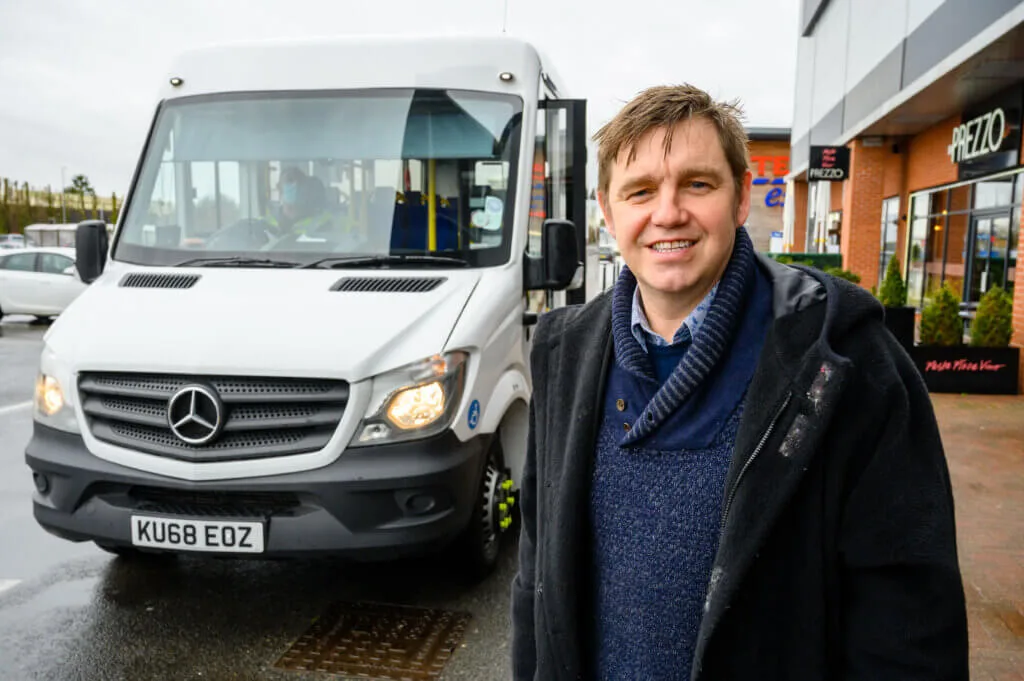 Mayor Dr Nik Johnson: ‘I am absolutely committed to improving buses. They are the lifeblood of our community. But we also need your help. The more frequently you use the buses, the more commercially viable they become, and we can reduce our subsidies’.