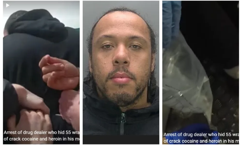 That’s a wrap! Police found 55 of wraps drug dealer Jayden Ryan tried to hide in his mouth. He has been jailed for more than five years. He operated in East Cambridgeshire and in the Ely area.