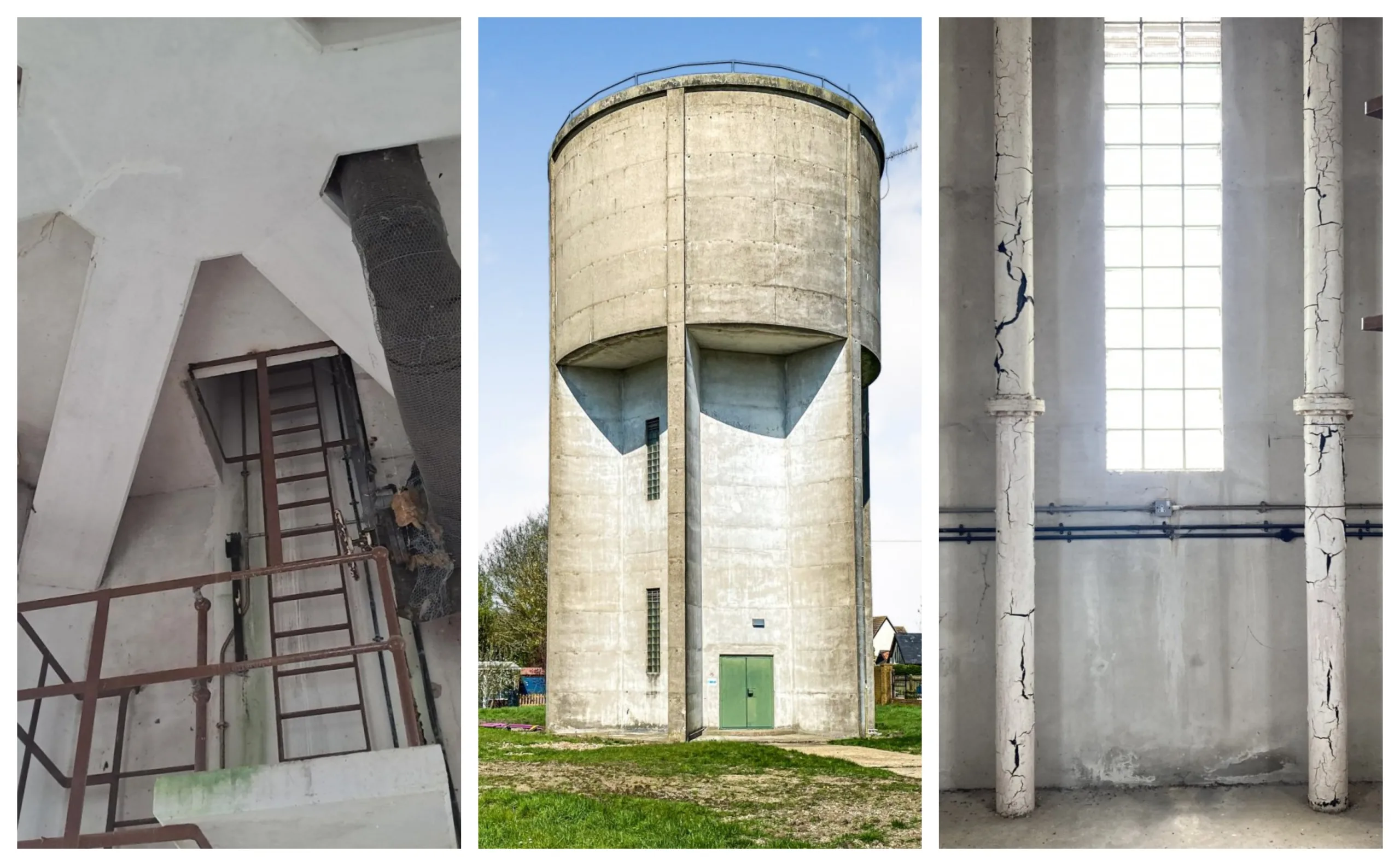 The disused water tower sits on a third of an acre site at Perry, eight miles north west of Huntingdon. It has sold at auction for three times the guide price.
The disused water tower sits on a third of an acre site at Perry, eight miles north west of Huntingdon. It has sold at auction for three times the guide price.