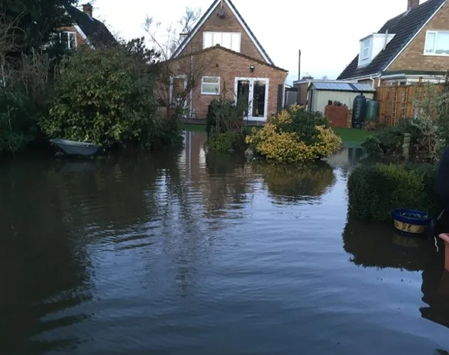Cavalry Drive flooding