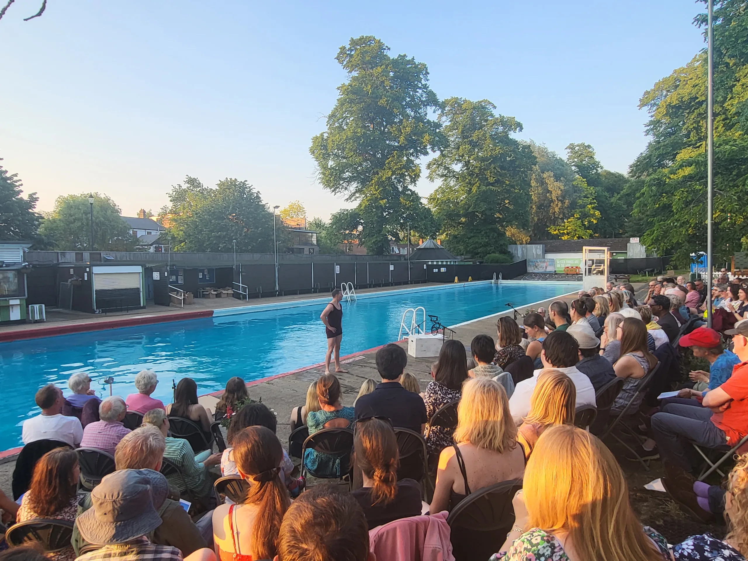 Review of Nothing Great is Easy performed at Jesus Green Lido on Saturday 10 June, 2023