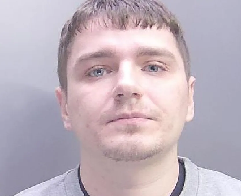 Rimantas Streckis, 27, came to police attention on 28 July 2021 after he was stopped and arrested on the A47 heading towards Eye, Peterborough, Rimantas Streckis, 27, came to police attention on 28 July 2021 after he was stopped and arrested on the A47 heading towards Eye, Peterborough,