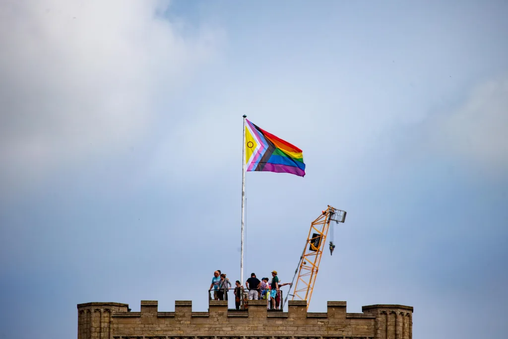 Peterborough Pride 2023: “The celebration aims to bring the city's LGBTQ+ community together and show support for those within it,” was how a Pride organiser described it. PHOTO: Terry Harris