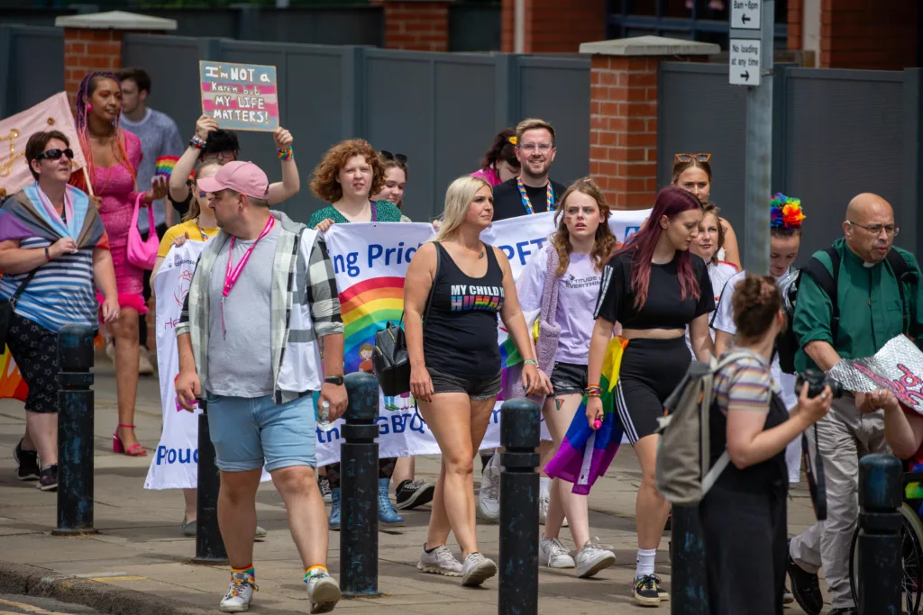 Peterborough Pride 2023: “The celebration aims to bring the city's LGBTQ+ community together and show support for those within it,” was how a Pride organiser described it. PHOTO: Terry Harris