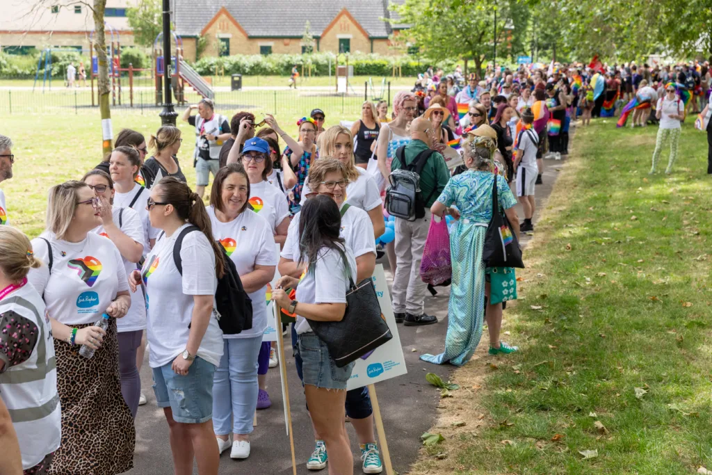 Peterborough Pride 2023: “The celebration aims to bring the city's LGBTQ+ community together and show support for those within it,” was how a Pride organiser described it. PHOTO: Terry Harris