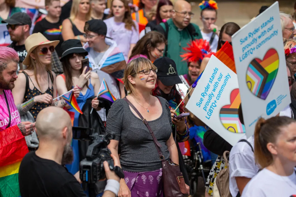 Peterborough Pride 2023: “The celebration aims to bring the city's LGBTQ+ community together and show support for those within it,” was how a Pride organiser described it. PHOTO: Terry Harris