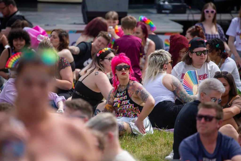 Peterborough Pride 2023: “The celebration aims to bring the city's LGBTQ+ community together and show support for those within it,” was how a Pride organiser described it. PHOTO: Terry Harris