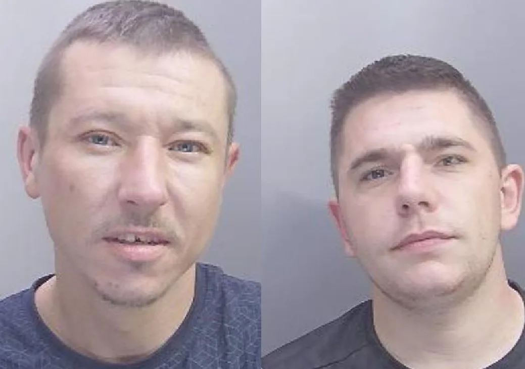 Rafal Wiejak (left) and Rafal Dylong “caused so much misery in a short space of time and I am delighted they have faced justice” says arresting police officer. Rafal Wiejak (left) and Rafal Dylong “caused so much misery in a short space of time and I am delighted they have faced justice” says arresting police officer.