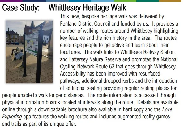 Case study used in the Local Transport and Connectivity Plan (LTCP) which Mayor Dr Nik Johnson says “sets the vision, goals, objectives, strategies, and policies to help make transport in Cambridgeshire and Peterborough better, faster, safer, more reliable, and less polluting”.