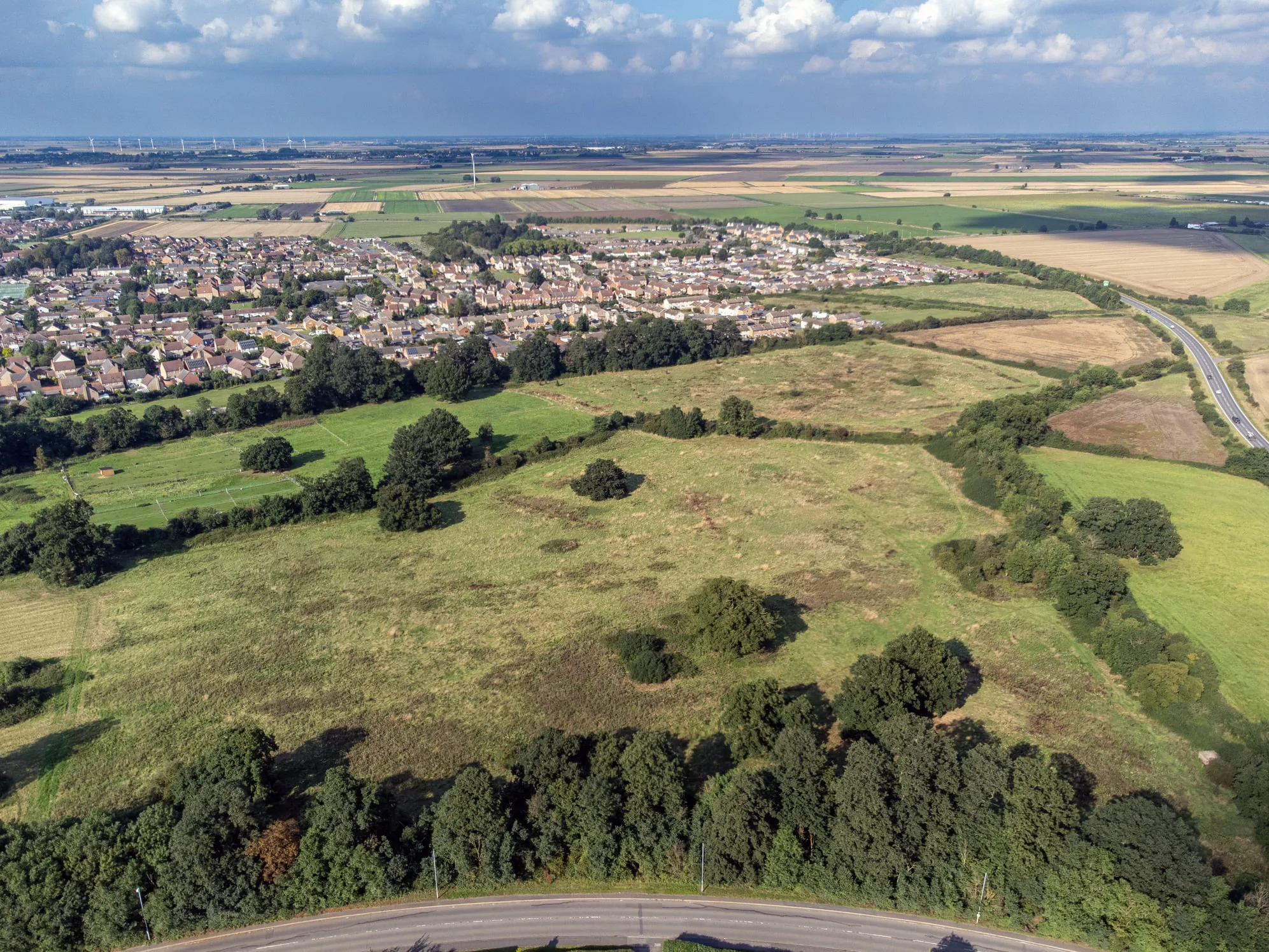 Wenny Meadow, Chatteris, where 93 homes are proposed to be built. Many oppose the application by Fenland District Council officers are recommending to its planning committee that it be approved. PHOTOGRAPH by Steve File of DronesAloft.co.uk Wenny Meadow, Chatteris, where 93 homes are proposed to be built. Many oppose the application by Fenland District Council officers are recommending to its planning committee that it be approved. PHOTOGRAPH by Steve File of DronesAloft.co.uk