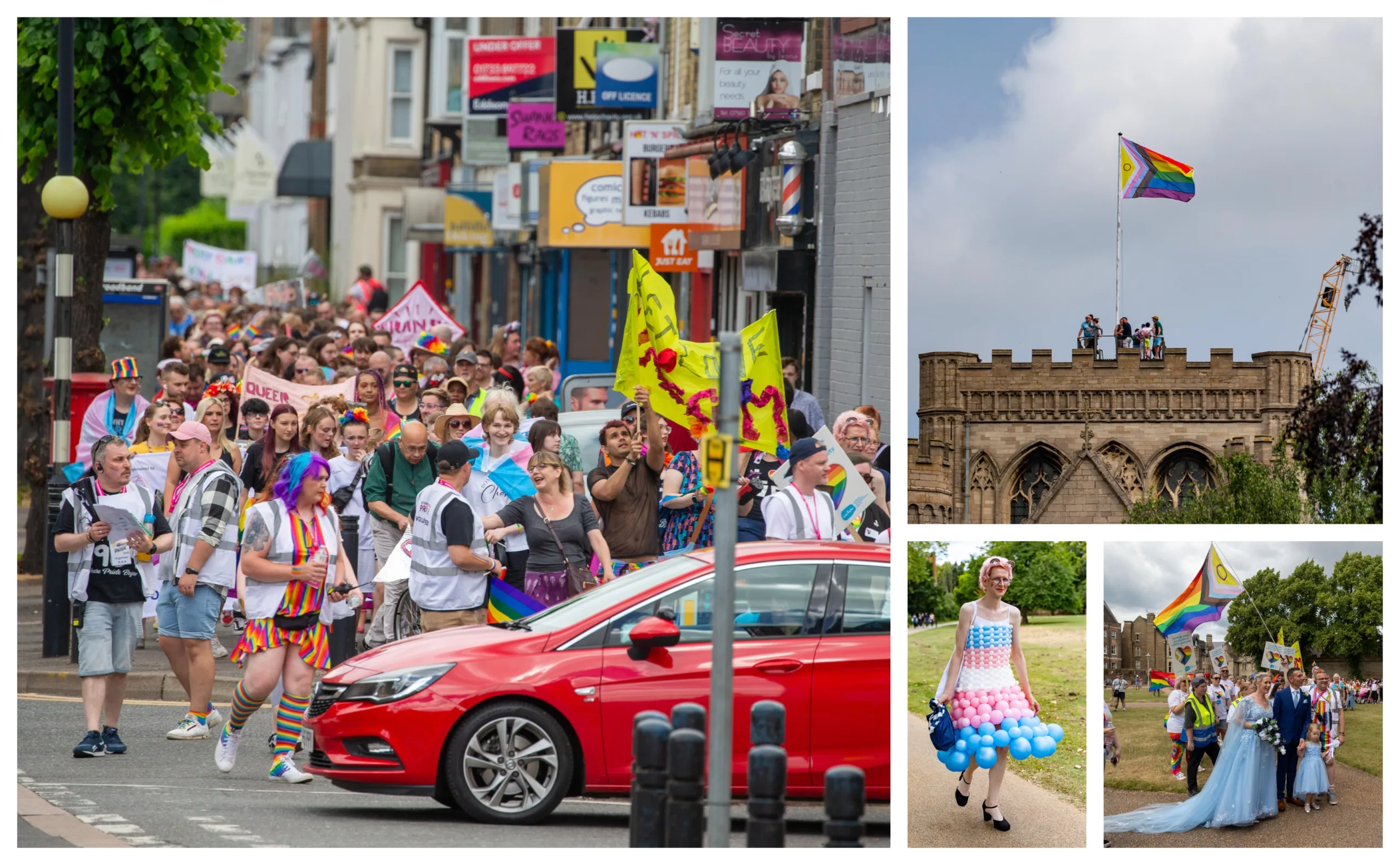 Peterborough Pride 2023: “The celebration aims to bring the city's LGBTQ+ community together and show support for those within it,” was how a Pride organiser described it. PHOTO: Terry Harris Peterborough Pride 2023: “The celebration aims to bring the city's LGBTQ+ community together and show support for those within it,” was how a Pride organiser described it. PHOTO: Terry Harris
