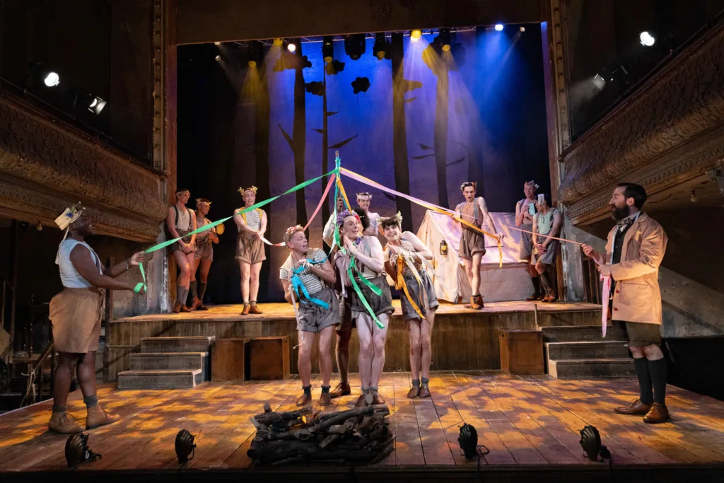 Sasha Regan’s all-male The Mikado is at Cambridge Arts Theatre until Saturday, with matinees on Thursday and Saturday.