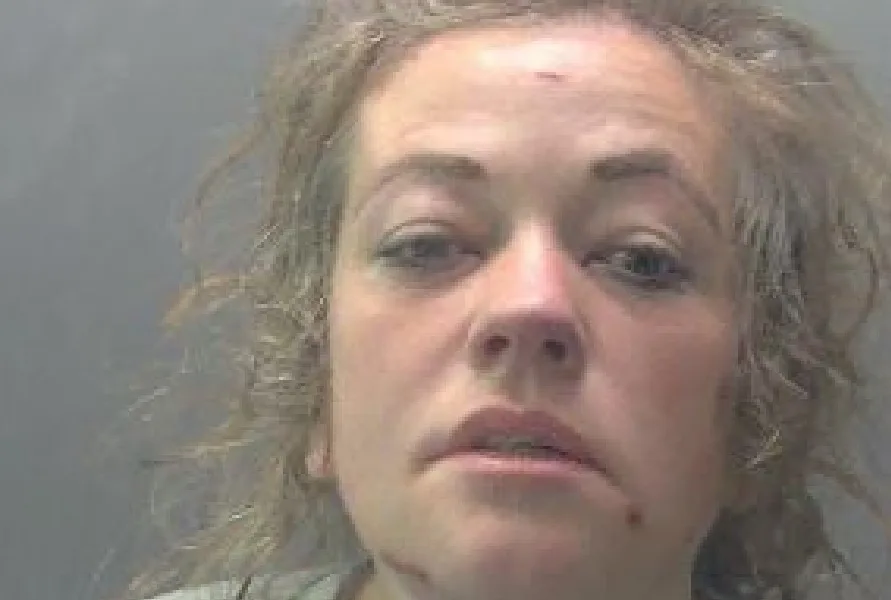 Jolene Maughan, 35, was arrested in Geneva Street, Peterborough city centre, on Tuesday (17 October) by officers from the local Neighbourhood Policing Team.