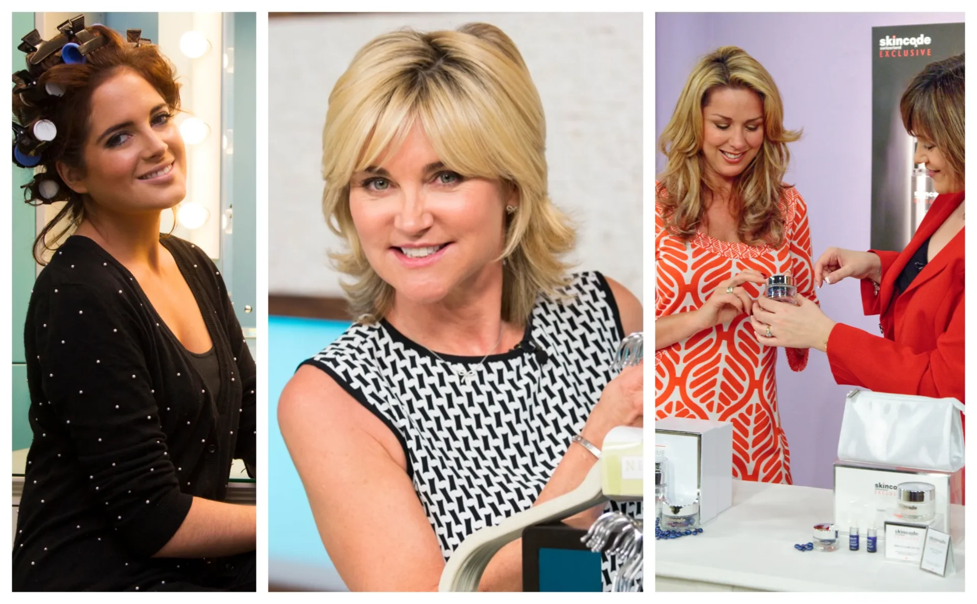 News for Peterborough and Cambridgeshire - Binky Felstead (left) Anthea Turner (centre) and Claire Sweeney are just some of the celebrities who have been on the TV shopping channel.