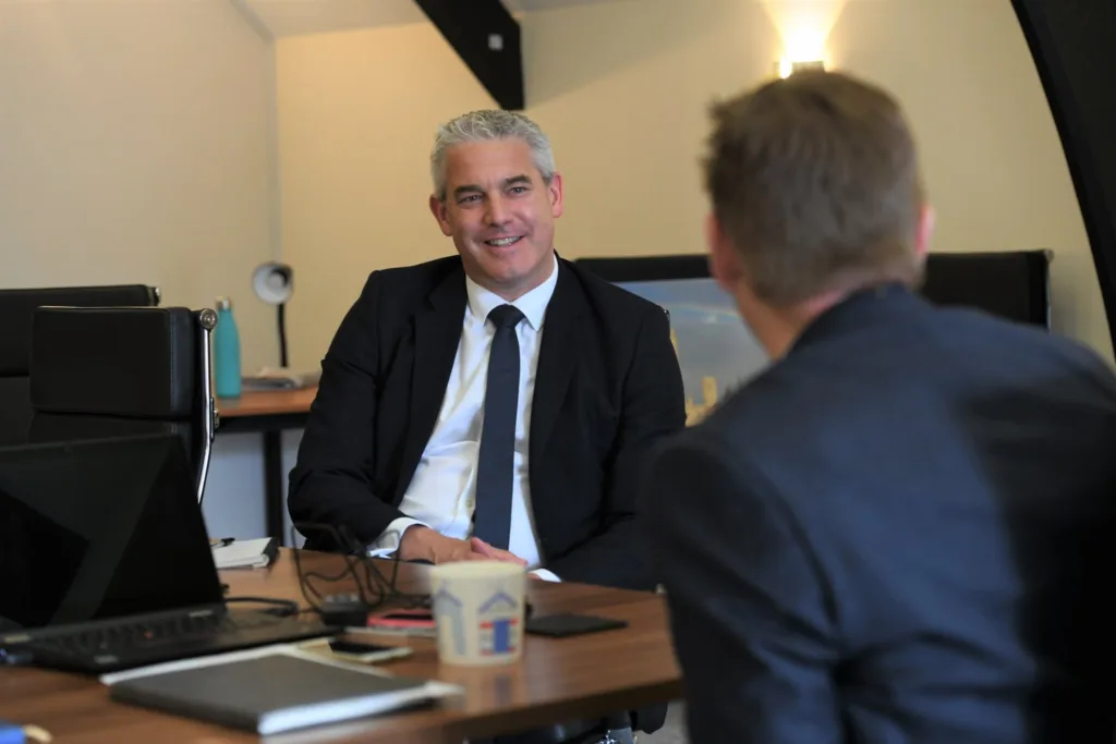 MP Steve Barclay (above) was the first Cambridgeshire MP to meet Dr Nik Johnson. Wisbech rail was high on the agenda when they met in the mayor’s Ely office 