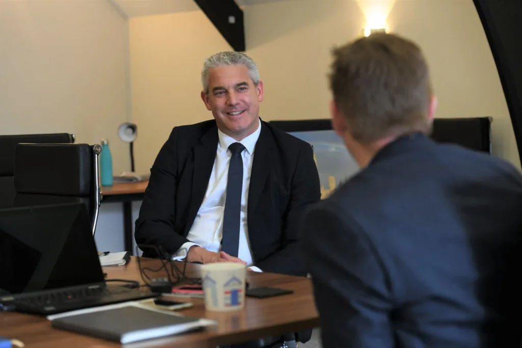 MP Steve Barclay (above) was the first Cambridgeshire MP to meet Dr Nik Johnson. Wisbech rail was high on the agenda when they met in the mayor’s Ely office