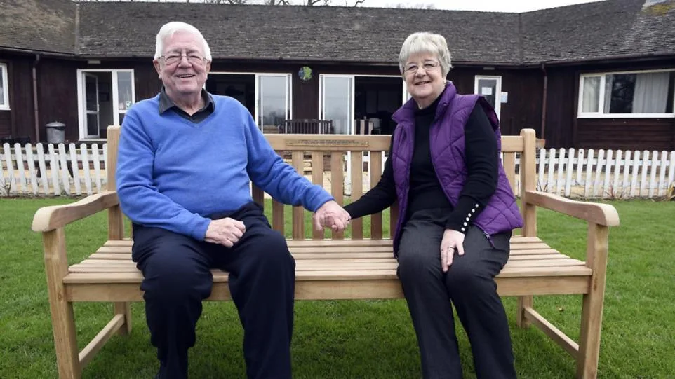 In 2018 Clive and Janet Frusher gathered with family at the Harecroft Road ground, Wisbech, for the unveiling of a special bench to celebrate their golden wedding anniversary. In 2018 Clive and Janet Frusher gathered with family at the Harecroft Road ground, Wisbech, for the unveiling of a special bench to celebrate their golden wedding anniversary.