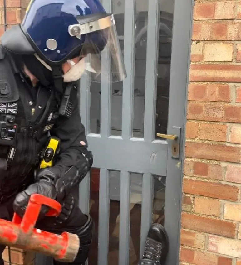 Video footage/images released by Cambridgeshire police give an indication of the scale of the operation to tackle illegal cannabis grows across the county: 19 raids in one month. 