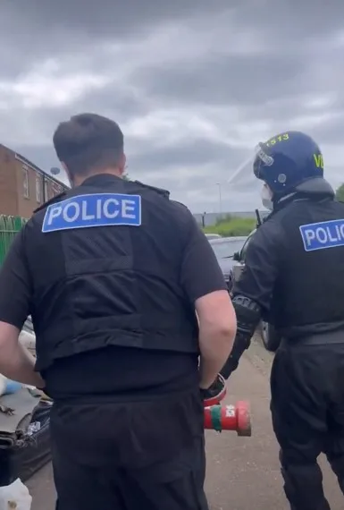 Video footage/images released by Cambridgeshire police give an indication of the scale of the operation to tackle illegal cannabis grows across the county: 19 raids in one month. 