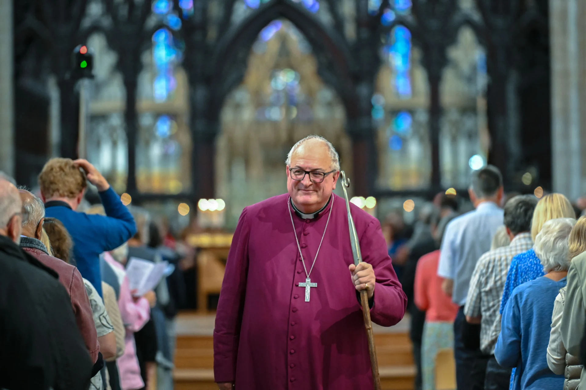 Former Bishop of Ely Stephen Conway has been arrested on suspicion of sexual assault. The Diocese of Lincoln confirms his suspension as Cambridgeshire reacts. PHOTO: Ely Diocese
