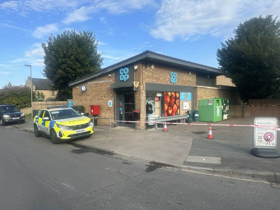 Isleham Co op hit by raiders last night