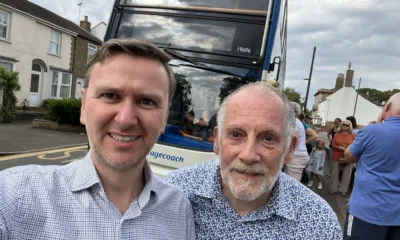 On Saturday Andrew Pakes, Labour candidate for Peterborough, who is co promoting a petition to save the service, met supporters who turned up to ride the threatened service from Thorney and Eye.