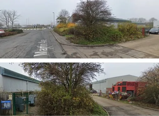 The Aldi store will be built a 1-3 Hostmoor and 1 Martin Avenue, March, Cambridgeshire (site above), and approval was given today by the planning committee of Fenland District Council
