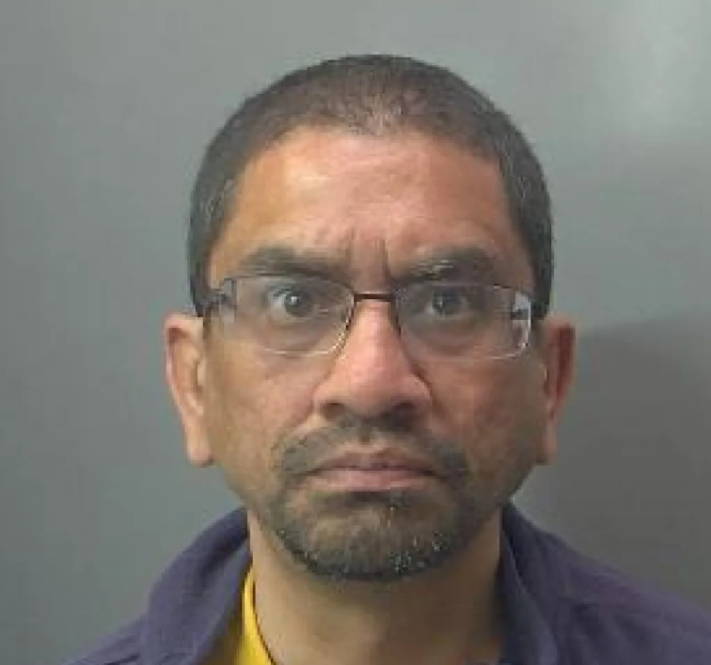 Bhavesh Voralia, of The Drive, Peterborough, was jailed for a year, having been found guilty of sexual assault and two counts of failing to comply with Sex Offenders Register notification requirements. 