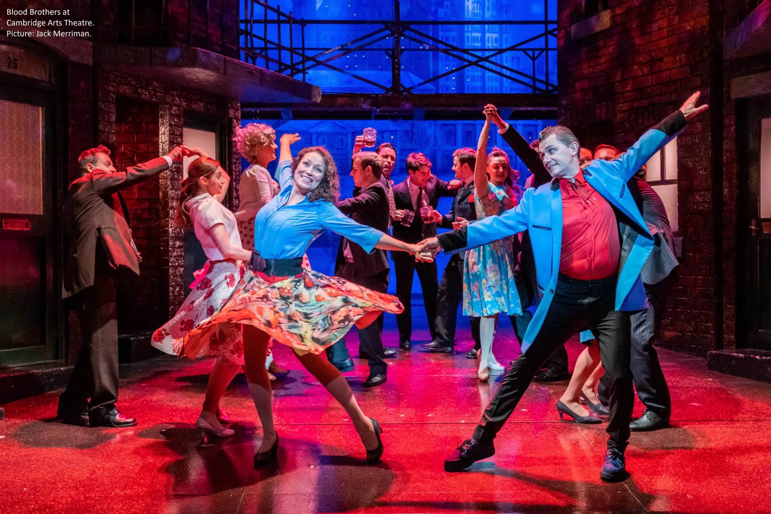 The comic timing and the humour of the performances kept the show and the audience buoyant. Blood Brothers is at Cambridge Arts Theatre until Saturday August 4.
The comic timing and the humour of the performances kept the show and the audience buoyant. Blood Brothers is at Cambridge Arts Theatre until Saturday August 4.