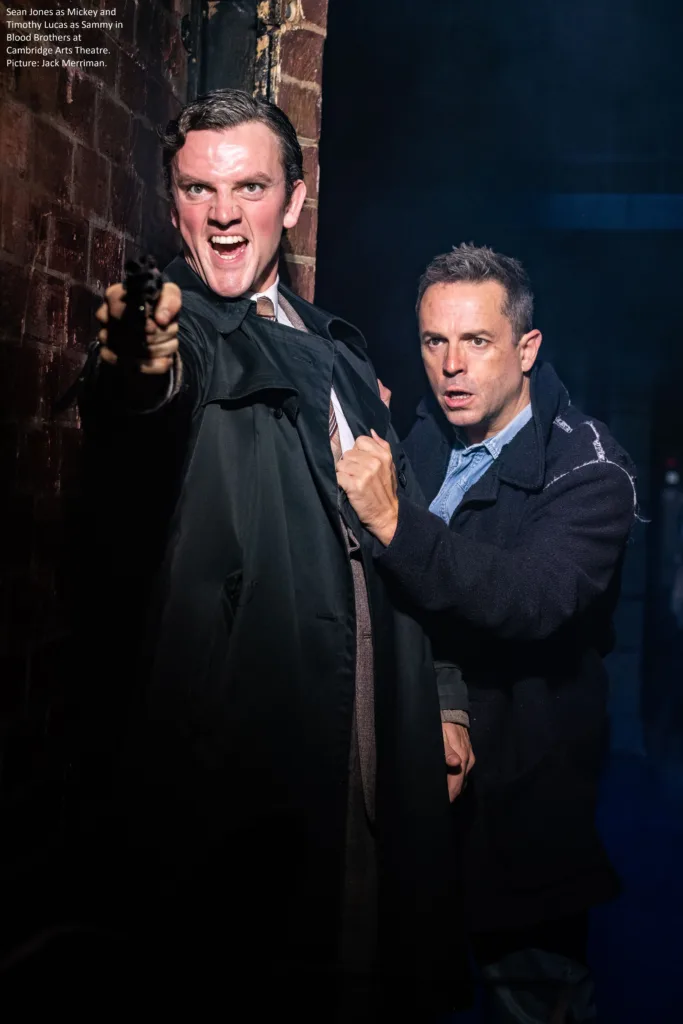 The comic timing and the humour of the performances kept the show and the audience buoyant. Blood Brothers is at Cambridge Arts Theatre until Saturday August 4. 