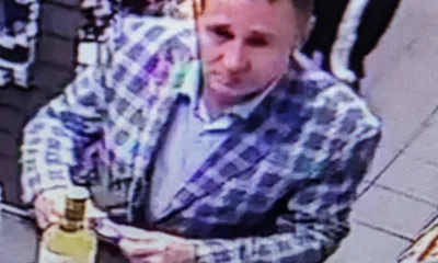 CCTV image released by Cambridgeshire police of man wanted for questioning in connection with racially aggravated assault at City Service Station, Histon Road, Cambridge