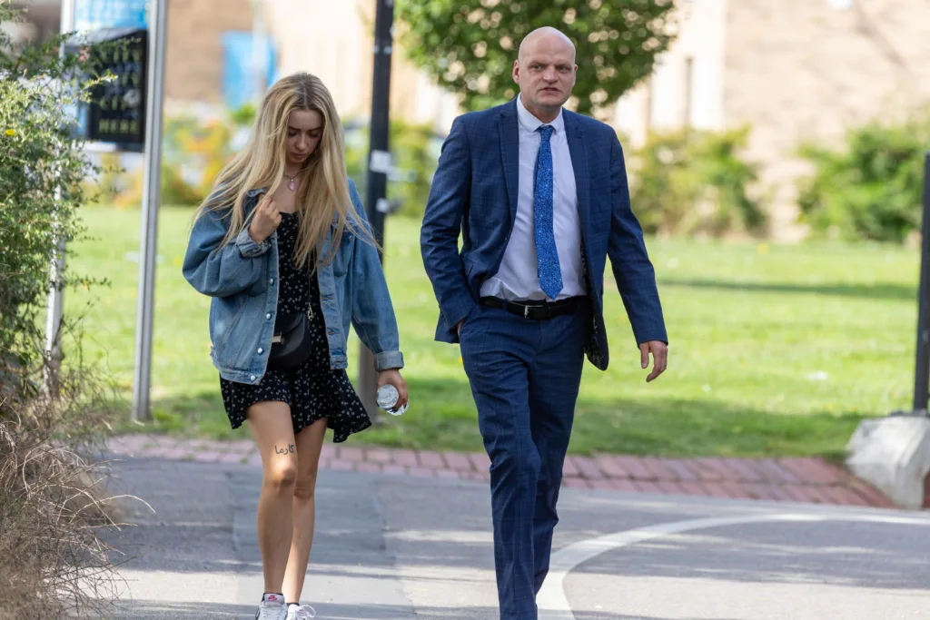 Former Wisbech mayor Aigars Balsevics arrives at court to be sentenced to 6.5 years for two counts of rape. Crown Court, PeterboroughFriday 11 August 2023. Picture by Terry Harris