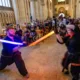 cosplay event at the Cathedral as part of a Star Wars Exhibition., Cathedral, Peterborough Friday 04 August 2023. Picture by Terry Harris.