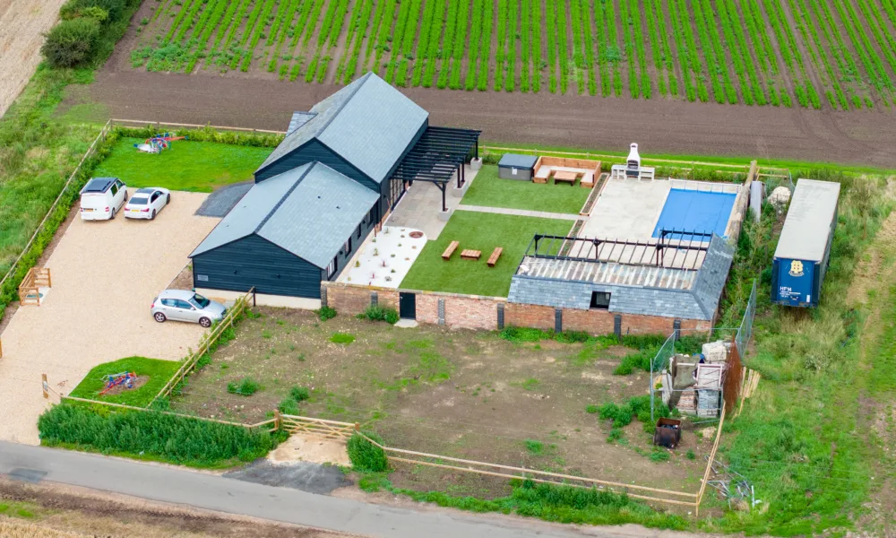 Chatteris barn conversion appears on Airbnb with rates at £1,000 a night. Fenland District Council is investigating ‘potential breach’ of planning control. PHOTO: CambsNews.co.uk