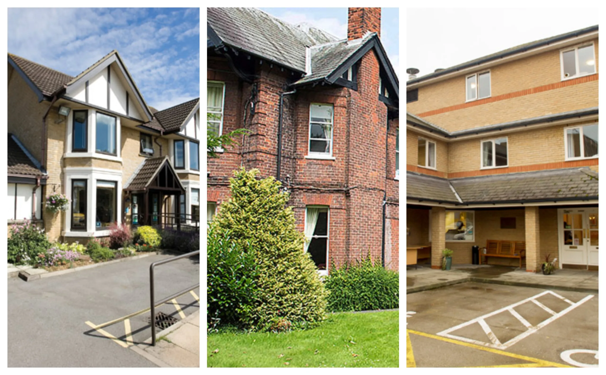 Care homes to close: Gables, Whittlesey (left) Red House, Ramsey (centre) and Cambridge, Chesterton (right). HC-One who runs them are severing links with Cambridgeshire Care homes to close: Gables, Whittlesey (left) Red House, Ramsey (centre) and Cambridge, Chesterton (right). HC-One who runs them are severing links with Cambridgeshire