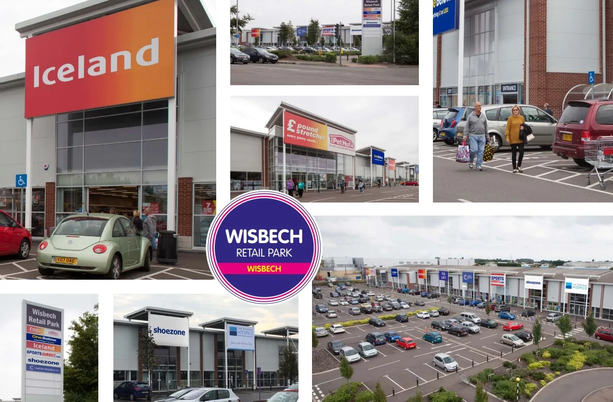 News for Peterborough and Cambridgeshire - The Wisbech retail park was built in 2014 and comprises nine retail warehousing units and a drive-thru Costa Coffee pod. It has space for 371 cars.