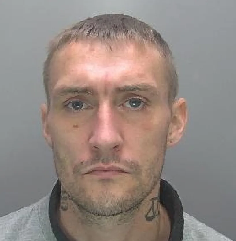 David Edge, 36, of Grenfell Road, Ramsey, took a large kitchen knife to the shop in Little Whyte at about 1.21pm on 29 June.