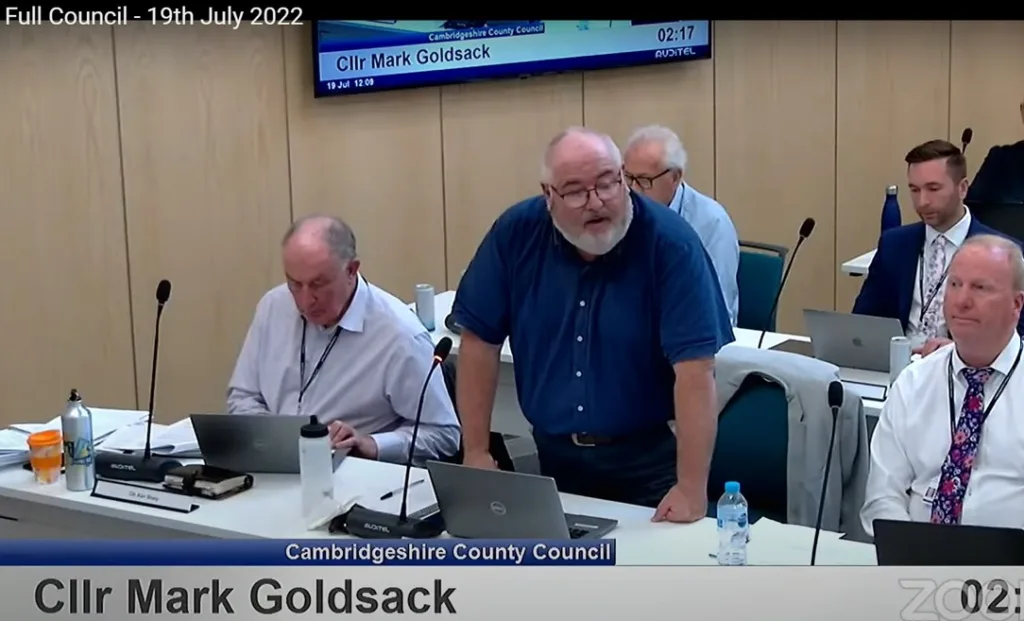 Motion last year from Cllr Mark Goldsack (Con) ‘This Council therefore requests that a report be produced for a future Highways and Transport Committee detailing a review of all National Speed Limit access roads that lead into 30MPH road inhabited areas’. His motion has created momentum for change and investment. 