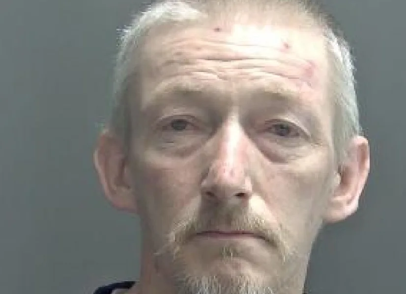 Michael Thornton, 43, of North Street, Peterborough, tried entering the home in Thorpe Meadows, Peterborough, on 25 March. He has been jailed for attempted burglary.