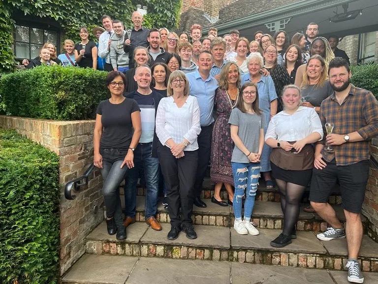 Hotel staff at the Old Bridge Hotel, Huntingdon, pay tribute to former owners and to welcome new owners Chestnut who plan few changes to a ‘winning formula’ PHOTO: Old Bridge Hotel Hotel staff at the Old Bridge Hotel, Huntingdon, pay tribute to former owners and to welcome new owners Chestnut who plan few changes to a ‘winning formula’ PHOTO: Old Bridge Hotel