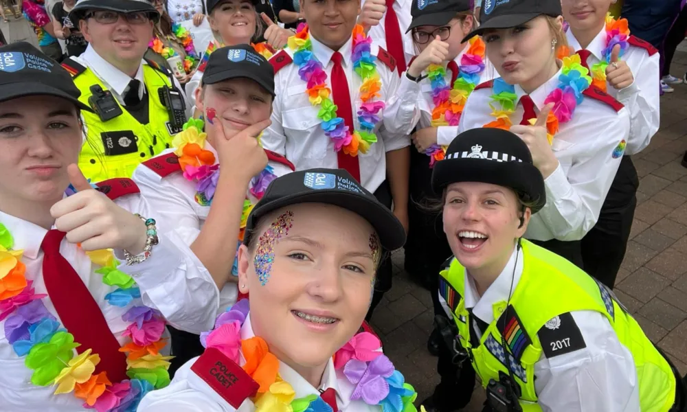 West Norfolk Pride as neighbourhood officers, response teams, specials and cadets joined in the celebrations at King’s Lynn #Pride
