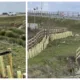 Site Photographs illustrating the existing landscape buffer with the enhanced drainage associated with Ralph Butcher Causeway
