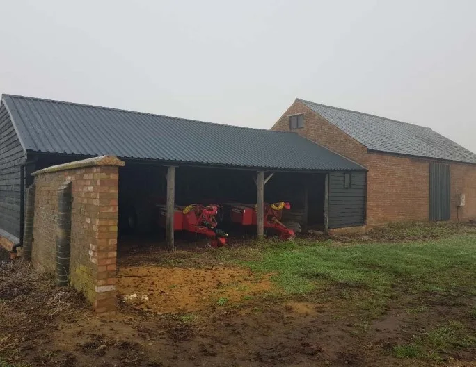 Disused barn and outbuildings in Stocking Drove, Chatteris, have been converted to a luxurious 8 bedroom Airbnb. Fenland District Council is reviewing planning and building. 