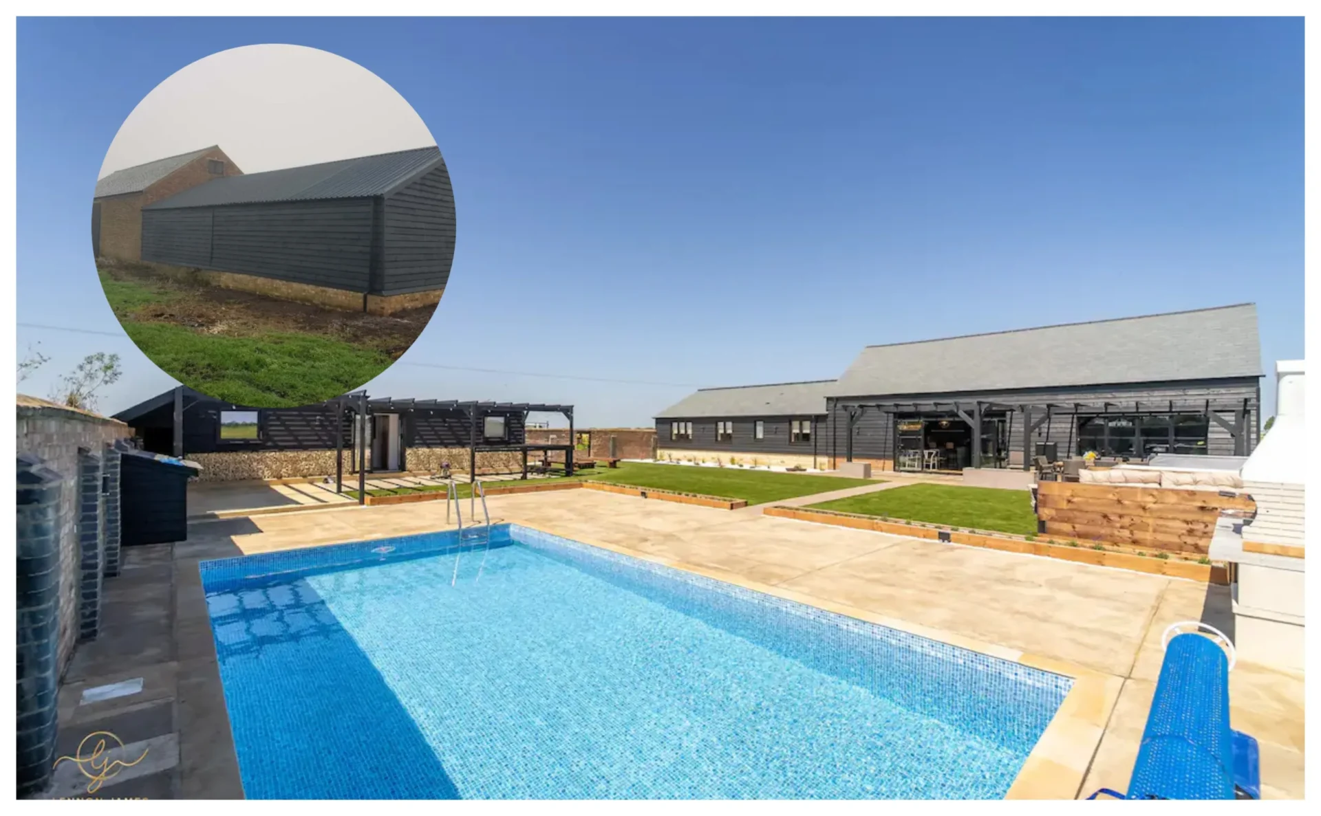 stocking main - News for Peterborough and Cambridgeshire News for Peterborough and Cambridgeshire - Disused barn and outbuildings in Stocking Drove, Chatteris, have been converted to a luxurious 8 bedroom Airbnb. Fenland District Council is reviewing planning and building.