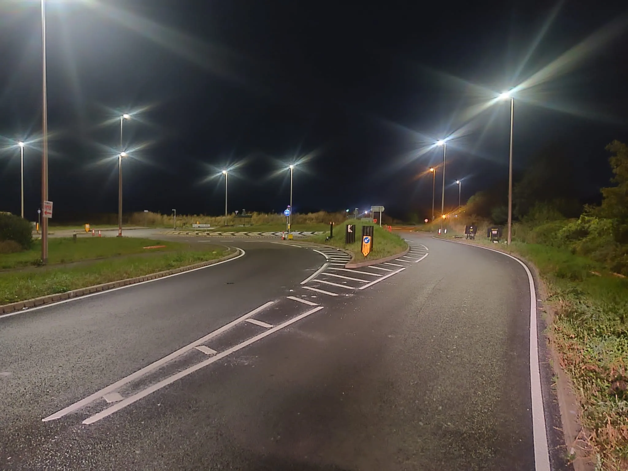 “The A141 Fenland Way in Chatteris has been resurfaced, the work started in August and was completed last week,” said a council spokesperson today.