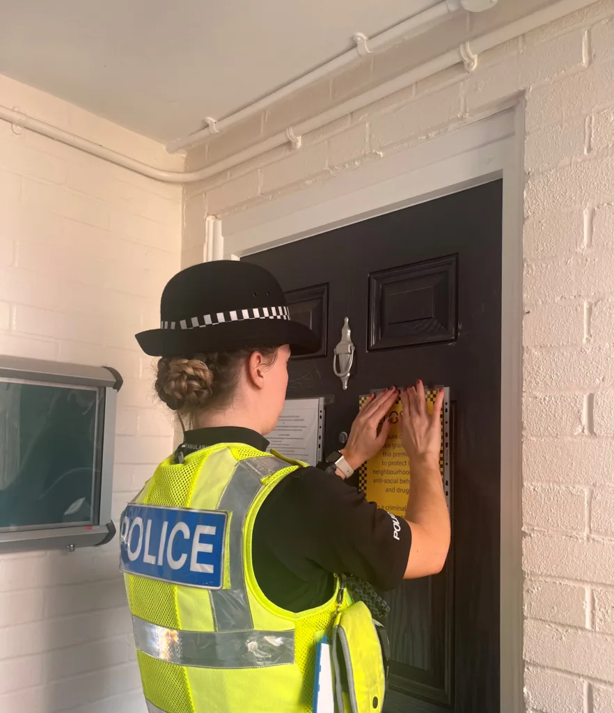 A Peterborough flat has been closed by police for three months following persistent anti-social behaviour.