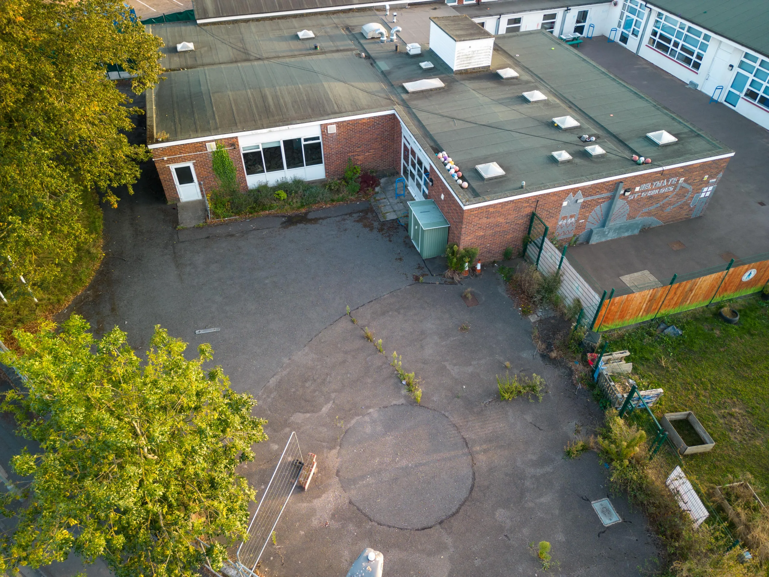 Former St George's Hydrotherapy pool destroyed.,
Dogsthorpe, Peterborough
Tuesday 05 September 2023.
Picture by Terry Harris. Former St George's Hydrotherapy pool destroyed., Dogsthorpe, Peterborough Tuesday 05 September 2023. Picture by Terry Harris.