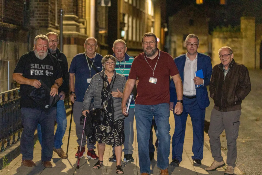 Tonight, opposition councillors met at Peterborough town hall, unwilling to speak on the record but clearly debating the moment when they will vote to remove Cllr Fitzgerald. PHOTO: Terry Harris