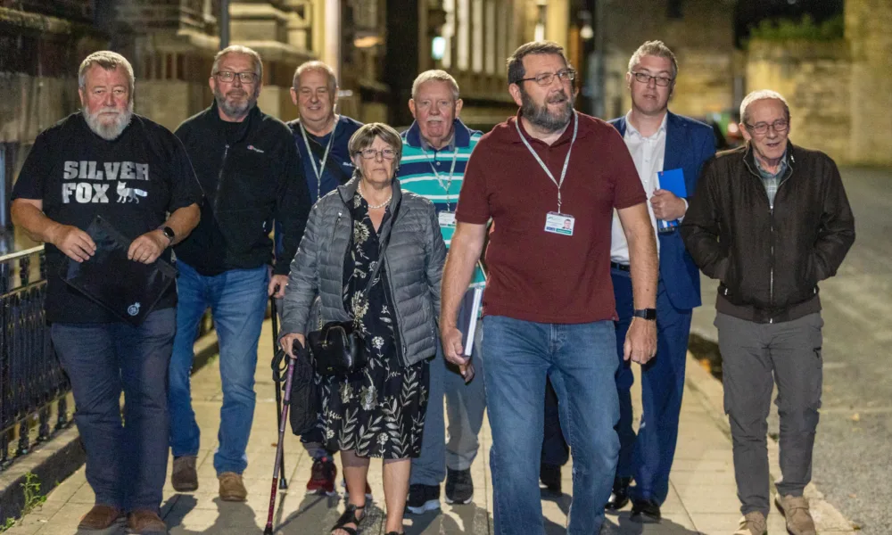 The night opposition councillors met at Peterborough town hall, unwilling to speak on the record but clearly debating the moment when to remove Cllr Wayne Fitzgerald. That moment has come. PHOTO: Terry Harris